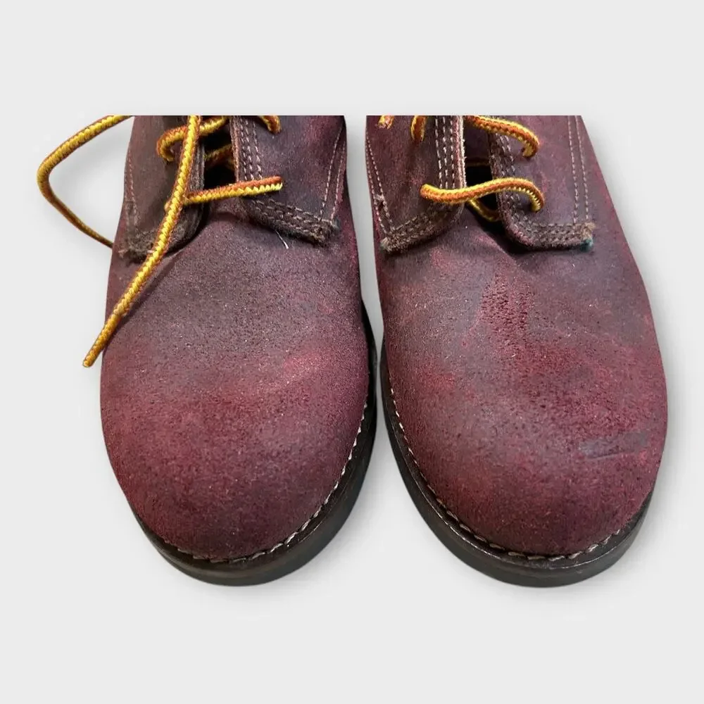 Vintage Zodiac Chunky Leather Lace Up Oxford Shoe Womens 7 NWT Hipster Twee Edgy